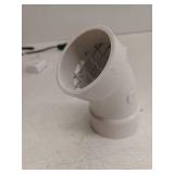 IPEX System 636 2" 45-Degree PVC Gas Vent Elbow