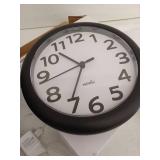 HIPPIH Silent Wall Clock 2-Pack