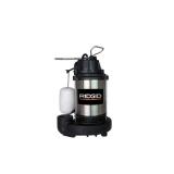 Ridgid 308759169 1 Hp Stainless Steel Dual Suction Sump Pump