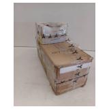 1 Light Outdoor Post Mount Fixture Frame Finish Black