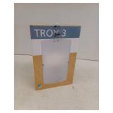 EGLO Troy 3 7-in W 1 -Light Matte Nickel Transitional Wall Sconce