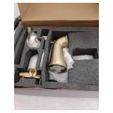 Single Handle 2-Spray Tub and Shower Faucet 2.2 GPM in. Brushed Gold (Valve Included)
