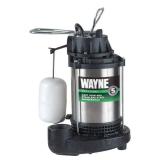 Wayne 3/4 HP 115V Submersible Sump Pump CDU980E