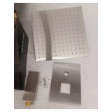 Single Handle 3-Spray High Pressure Tub and Shower Faucet with 12 in. Shower Head in Brushed Nickel Valve Included - Retail: $164