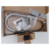 Glacier Bay Garrick Single-Handle Pull-Down Sprayer Kitchen Faucet in Brushed Nickel