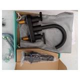 ANZA 4 in. Centerset Double Handle Bathroom Faucet with Pop-Up Drain Included in Matte Black