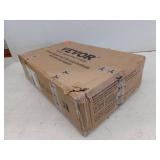 VEVOR Literature Organizers, 12 Compartments Office Organization with Adjustable Shelves 20.4 in. x 12 in. x 16.1 in. Brown