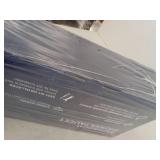 Triple Handle 3-Spray Tub and Shower Faucet, 2 in 1 Dual Head Shower 2.5 GPM in Brushed Gold- Retail: $244