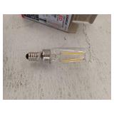 Satco Lighting S21340 2.8 Watt Vintage Edison Dimmable T6 Candelabra (E12) Led Bulb, 10 Pack