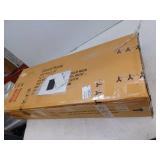 Alaterre Furniture Dover 27 in. W Over Toilet Space Saver with Open Shelving in White