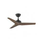 Hinkley Lighting Chisel 44 Inch 3 Blade Ceiling Fan-Matte Black Finish - Retail: $693