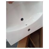 Kohler K-2363-1 Cimarron 21  Pedestal Bathroom Sink Top, White