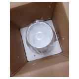 Z-Lite 743P12 Z-Studio Linen Pendant 13  Wide Pendant - Black - Retail: $188