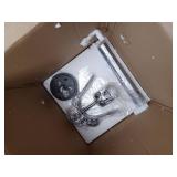 Z-Lite 743P12 Z-Studio Linen Pendant 13  Wide Pendant - Black - Retail: $188