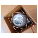 Capital Lighting 347512 Naomi 14  Wide Wood Pendant - Brass - Retail: $316