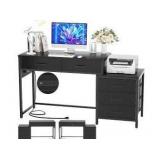 Hyomdeck Computer Desk with Storage - Retail: $159