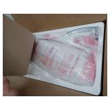 Minka-Aire Concept I Wet 52-Inch 3-Blade LED Ceiling Fan in White Finish W/ White Blades & White Opal Glass - F476L-WH - Retail: $407