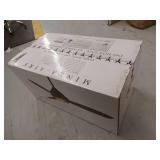 Minka-Aire Concept I Wet 52-Inch 3-Blade LED Ceiling Fan in White Finish W/ White Blades & White Opal Glass - F476L-WH - Retail: $407