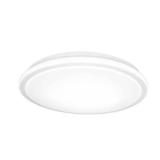 Lot of 3 -16 in. Low Profile LED Flush Mount Round Closet Light Fixture 1700 Lumens 3000K 4000K 5000K Dimmable