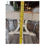 Wooden Round Table W/ Tulip Dining Chairs