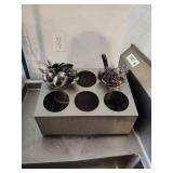Commercial Stainless Steel 3-Compartment Sink with Utensil Station