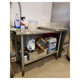 Commercial Stainless Steel Prep Table