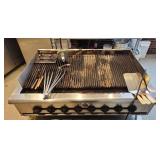 Wells 48in 8 Burner Char Broil Grill and Accessories