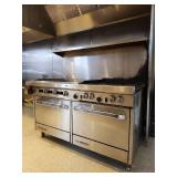 Southbend Commercial Gas Range with Double Ovens