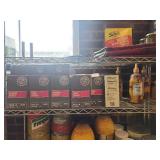 Commercial Chrome Wire Storage Shelving Unit