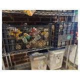 Commercial Chrome Wire Storage Shelving Unit