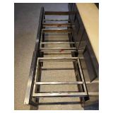 Commercial Stainless Steel Prep Station w/ Heat Lamps