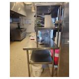 Commercial Stainless Steel Kitchen Shelving Unit