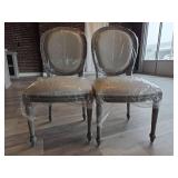 Gray Dining Chairs - Set of 2