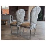 Gray Dining Chairs - Set of 2