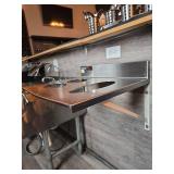 Commercial Kitchen Wall-Mount Shelf Trash Sorter