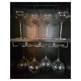 Crystal Red Wine Glasses - Set of  8