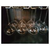 Crystal Red Wine Glasses - Set of  8