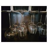 Assorted Crystal Wine Glasses - Set of 8