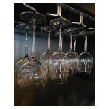 Assorted Crystal Wine Glasses - Set of 8