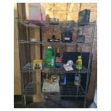 36in - Chrome Wire Storage Shelf Unit (Contents Not Included)
