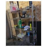 36in - Chrome Wire Storage Shelf Unit (Contents Not Included)