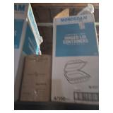 Assortment Of Jumbo Flex Straws, Hinged Lid Containers, Mixing Glasses, and More!