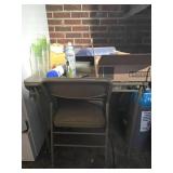 Card Table W/ Contents