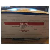 Assorted Lot of Restaurant Items W/ 2-in1 Sorter, Hard Bottom Bags, Red Twist Ties, and More!