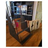 Restroom Sign Set W/ Display Stand