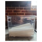 Glass Pitcher Set with Storage Container