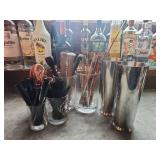 Professional Bartender Kit with Stainless Steel Cocktail Shaker