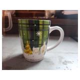 Assorted Lot W/ Holiday Mugs, Glass Tumblers, Serving Board and More!