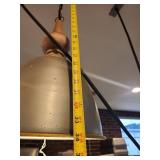 Metal Dome Pendant Lights - Set of 2