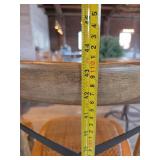 French Bistro Style Bar Set - Round Table with (4) Cross-Back Chairs